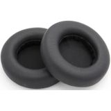Een paar voor monster DNA proteïne leder + spons hoofdtelefoon beschermende case earmuffs (zwart)