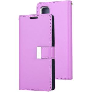 GOOSPERY RICH DIARY For Galaxy S20+ PU + TPU Crazy Horse Texture Horizontal Flip Leather Case  with Card Slots &amp; Wallet &amp; Photo frame (Purple) GOOSPERY RICH DIARY For Galaxy S20+ PU + TPU Crazy Horse Texture Horizontal Flip Leather Case  with Card Slots &amp;