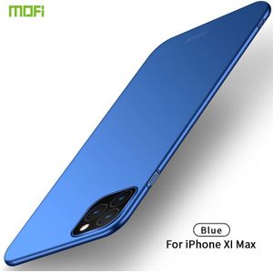 MOFI Frosted PC ultradun hard case voor iPhone 11 Pro Max (blauw)