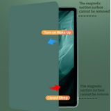 Voor Samsung Galaxy Tab S6 Lite 2022/P613/P619/S6 Lite 10.4/P610/P615 Acryl 360 Graden Rotatie Houder Tablet Leather Case (Baby Roze)