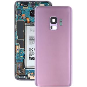 Batterij back cover met camera lens voor Galaxy S9 (paars)