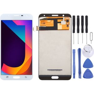 TFT-materiaal LCD-scherm en digitizer volledige assemblage voor Galaxy J7 Neo/J701  J7 NXT  J7 core  J701F/DS  J701M (wit)