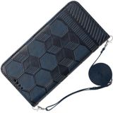 Voor iPhone 14 Plus Crossbody Football Texture Magnetisch PU-telefoonhoesje