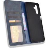 Voor Samsung Galaxy A13 5G Magnetische Gesp Retro Crazy Horse Texture Horizontale Flip Phone Lederen Case met Houder &amp; Card Slots &amp; Fotolijst