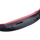 BS19C leven waterdichte Stereo draadloze sport Bluetooth In-ear Headphone Headset met Micro SD kaart sleuf &amp; handsfree  voor slimme telefoons &amp; iPad of andere Bluetooth Audio Devices(Red)