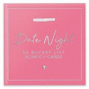 Gift Republic Scratch Cards Dates - Roze / 11.7 x 11.7 x 4 cm / Karton