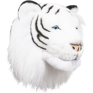 Wild & Soft - Trophy witte tijger Albert - Dierenkop