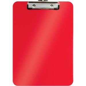 Leitz WOW klemplaat, ft A4, rood