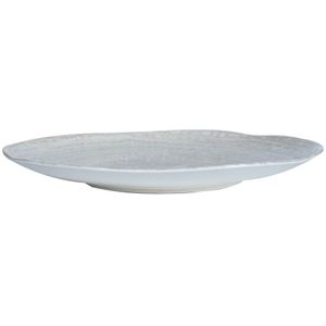 PTMD Mavry Dinerbord - 28 x 28 x 2 cm - Porselein - Crème