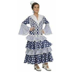 Kostuums voor Volwassenen My Other Me Solea Flamenco danser Blauw Maat 5-6 Jaar