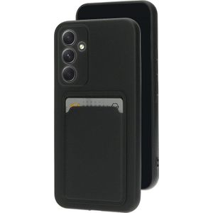 Mobiparts Classic TPU Case with Cardholder Samsung Galaxy A54 4G/5G Matt Black