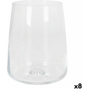 Glazenset LAV Terra Transparant Kristal 590 ml 6 Onderdelen (8 Stuks)