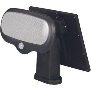Solar Security Wandlamp - Montevideo - LED - Zwart