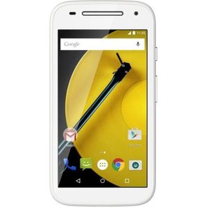 Motorola - MOTO E (2nd Gen.) - Smartphone - Wit - Zonder Lebara Prepaid