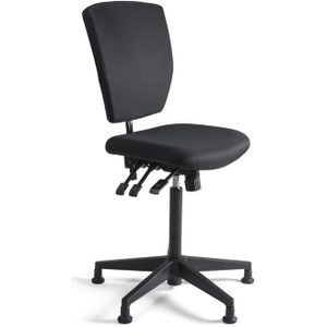 Workliving Werkstoel C Black Edition Kassastoel Glijdoppen (N)EN 1335