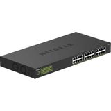 NETGEAR GS324PP Unmanaged Gigabit Ethernet (10/100/1000) Power over Ethernet (PoE) Zwart