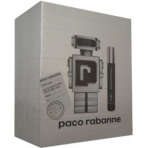 Parfumset voor Heren Paco Rabanne Phantom EDT Phantom 2 Onderdelen