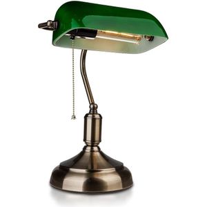 V-tac VT-7151 Bankierslamp groen glas - Notarislamp - E27