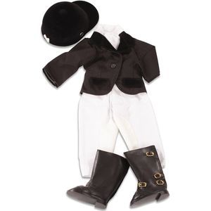 Götz Boutique, combi "horse show outfit", staanpoppen 45-50 cm (Inhoud: 6-delig)