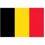 Belgische vlag 3 stuks - vlaggen - Belgie - 90/150cm -Belgium