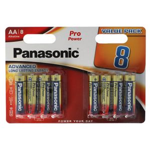 Panasonic Pro Power Mignon LR6 AA in een pakket van 8