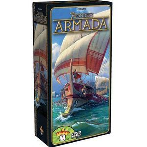 7 Wonders Armada - Uitbreiding | Gezelschapsspel voor 1-6 spelers | Leeftijd 12+ | 60 minuten speeltijd