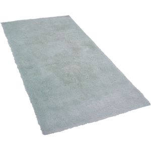 EVREN - Shaggy vloerkleed - Groen - 80 x 150 cm - Polyester