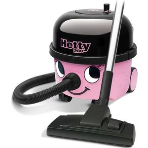 Numatic Hetty HET200-11 cilinderstofzuiger droge stofzak - Stofzuiger - Roze - Zwart