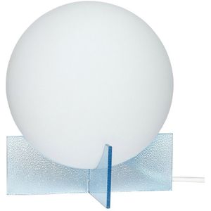 Hübsch Maan Tafellamp Blauw/Wit