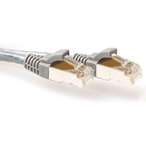 S/FTP kabel CAT6a 10 meter grijs snagless