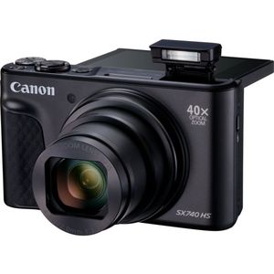 Canon - PowerShot SX740 HS - Camera - Zwart - 20,3 Megapixels - 40x Optische Zoom