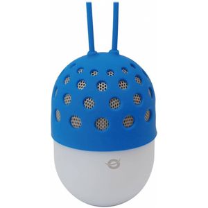Conceptronic CSPKBTWPHLB Wireless Waterproof Bluetooth LED Speaker - Blauw