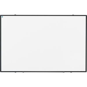 Smit Visual magnetisch whiteboard Softline, emaille, zwart, 60 x 90 cm