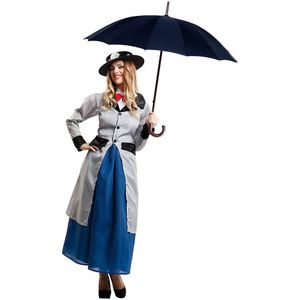 Kostuums voor Volwassenen My Other Me Mary Poppins 4 Onderdelen Grijs Maat M/L