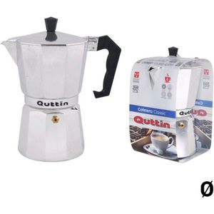Italiaanse Koffiepot Quttin Aluminium Roestvrij staal