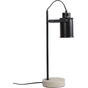 Beliani MUNDAKA - Bureaulamp - Zwart - Metaal