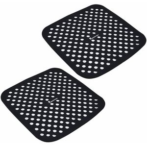 Baking mat Masterpro bgmp-7701 Zwart Siliconen 19 x 19 cm (2 Stuks)