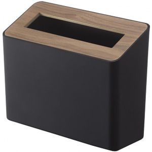 Yamazaki Table Trash Can - Rin - Black - Zwart