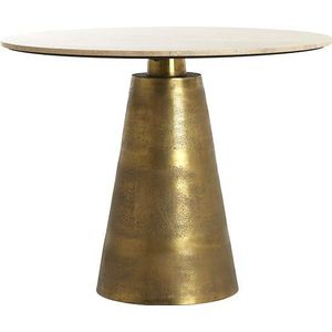 Light & Living Ronde Eettafel Ynez - Travertin - 120cm