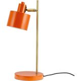 Ocean tafellamp oranje/messing - Oranje