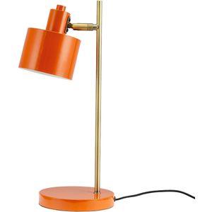 Ocean tafellamp oranje/messing - Oranje