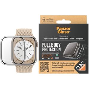 PanzerGlass Full Body Apple Watch 2023/8/7 45 mm - Clear with D3O