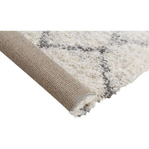 YEREVAN - Shaggy tapijt - Beige - 200 x 300 cm - Polypropyleen