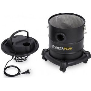 Powerplus POWX308 Trommelstofzuiger 20l 1200W Zwart stofzuiger