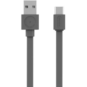 Allocacoc USBCable Flat |USB-C| Grey