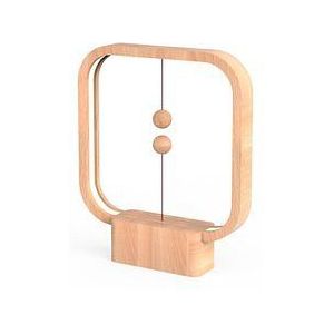 Zan Design Heng Balance Lamp Square Light Wood