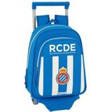 Schoolrugzak met Wielen 705 RCD Espanyol (27 x 10 x 67 cm)