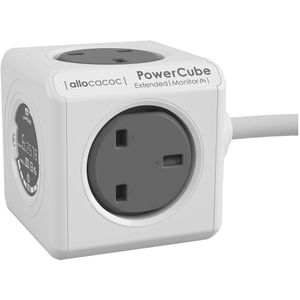 Allocacoc PowerCube® Extended |Monitor| Type G (United Kingdom)
