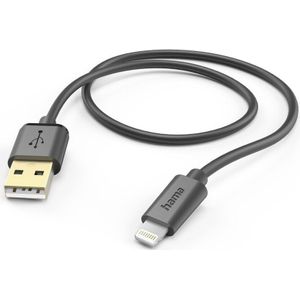 Hama Oplaadkabel USB-A - Lightning 1,5 M Zwart