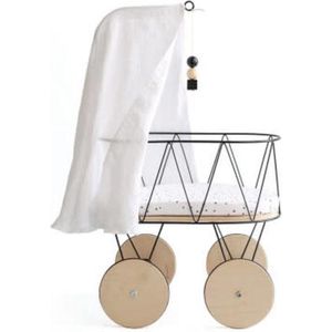 Ooh Noo Dolly Cot + Luifel - Poppen wagen - Wieg